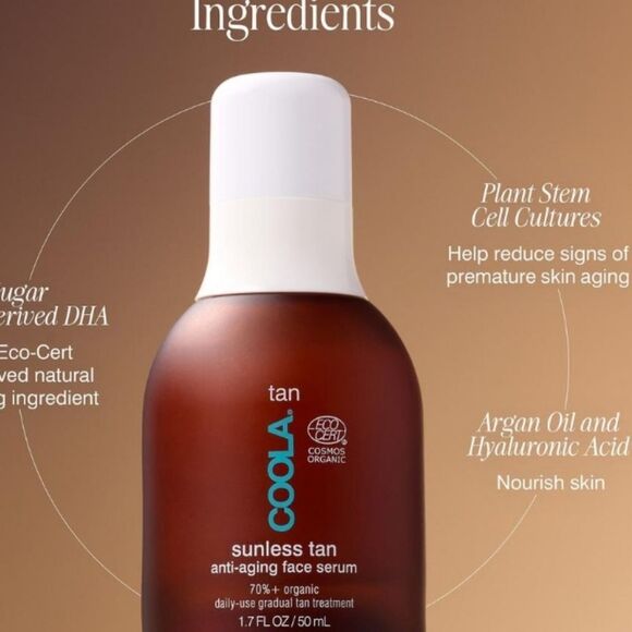 COOLA Sunless Tan Anti-Aging Face Serum - Picture 3 of 7